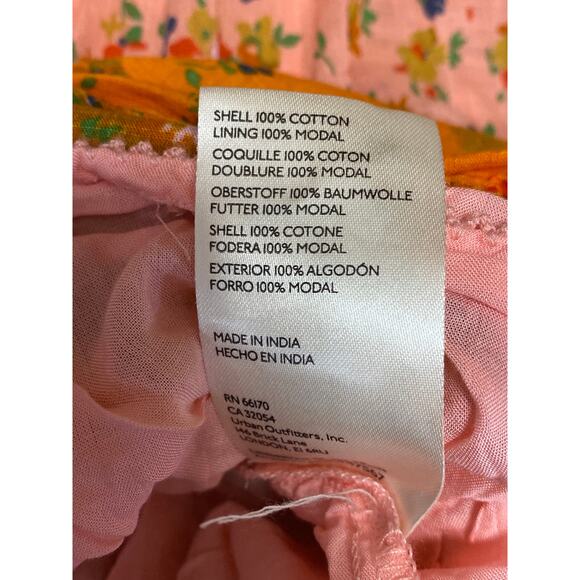 Anthropologie Tiered & True Multicolor Floral Colorblock V Neck Maxi Dress XXS - Picture 7 of 7